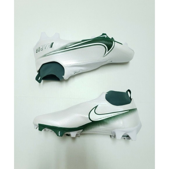 Nike Vapor 360 Edge Pro White Green Football Cleats Mens Size 13.5 CV6345 106 main image 7